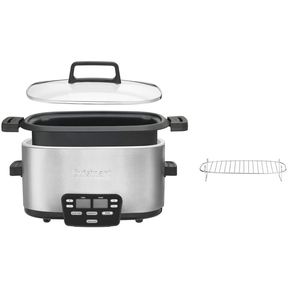 Cuisinart MSC-600 Cook Central 6 qt Multi-Cooker Slow Cooker Brown Saute Steamer