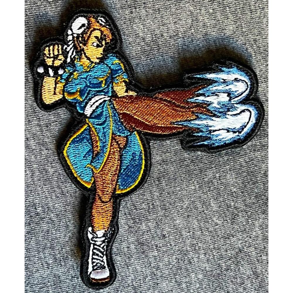 Great Choice Products Street Fighter Embroidered Badge Chun-Li Figure ...