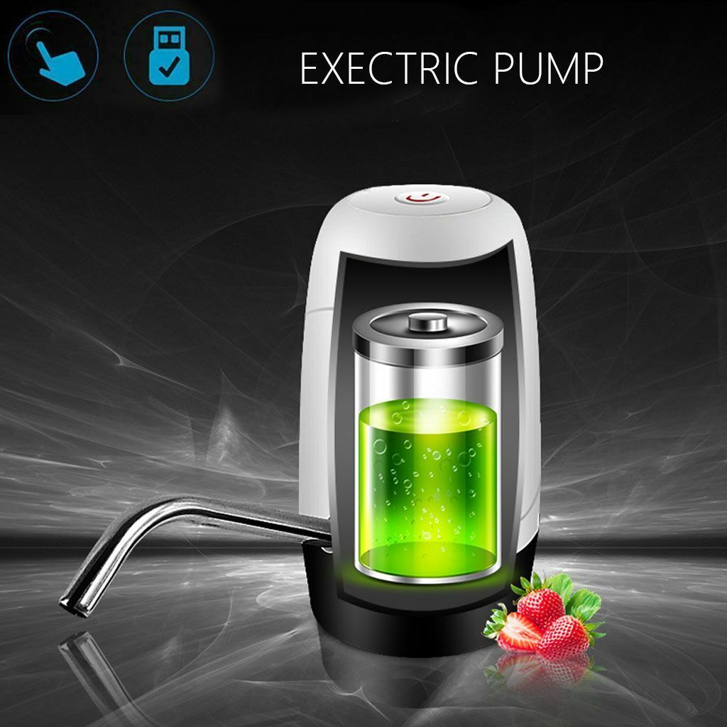 Great Choice Products Automatic 5 Gallon Usb Portable Water Bottle Jug Dispenser Electric Switch Pump