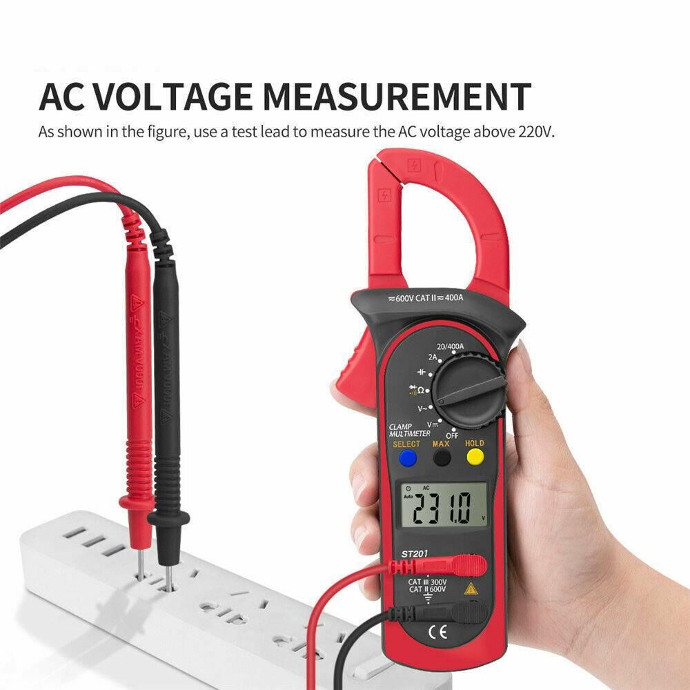 Great Choice Products Digital Lcd Multimeter Ac Dc Voltmeter Ammeter Ohmmeter Volt Tester Diodes Meter
