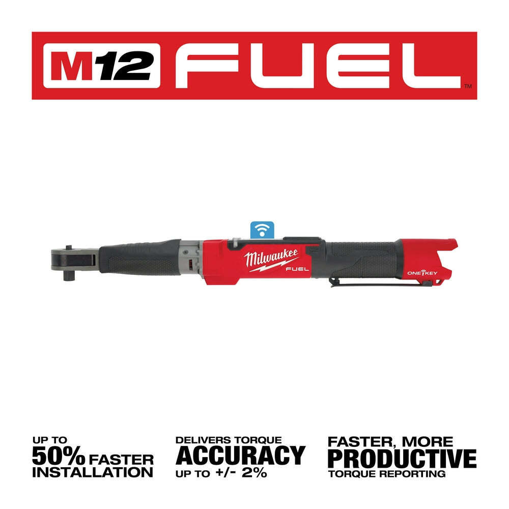 Milwaukee 2466 20 M12 FUEL 12V 1 2 Digital Torque Wrench W ONE KEY milwaukee-2466-20-m12-fuel-12v-1-2-digital-torque-wrench-w-one-key