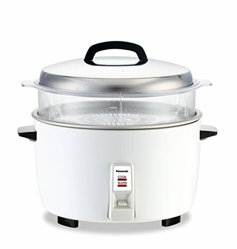 Panasonic SR-GA421SH, 23 Cup Commercial Automatic Rice Cooker with Steam Basket,