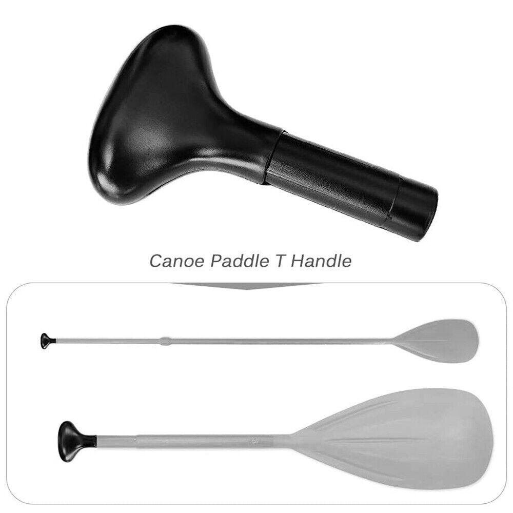 Great Choice Products Nylon Palm Grip Canoe Paddle T Handle Kayak Accessory For Sup Paddle Black