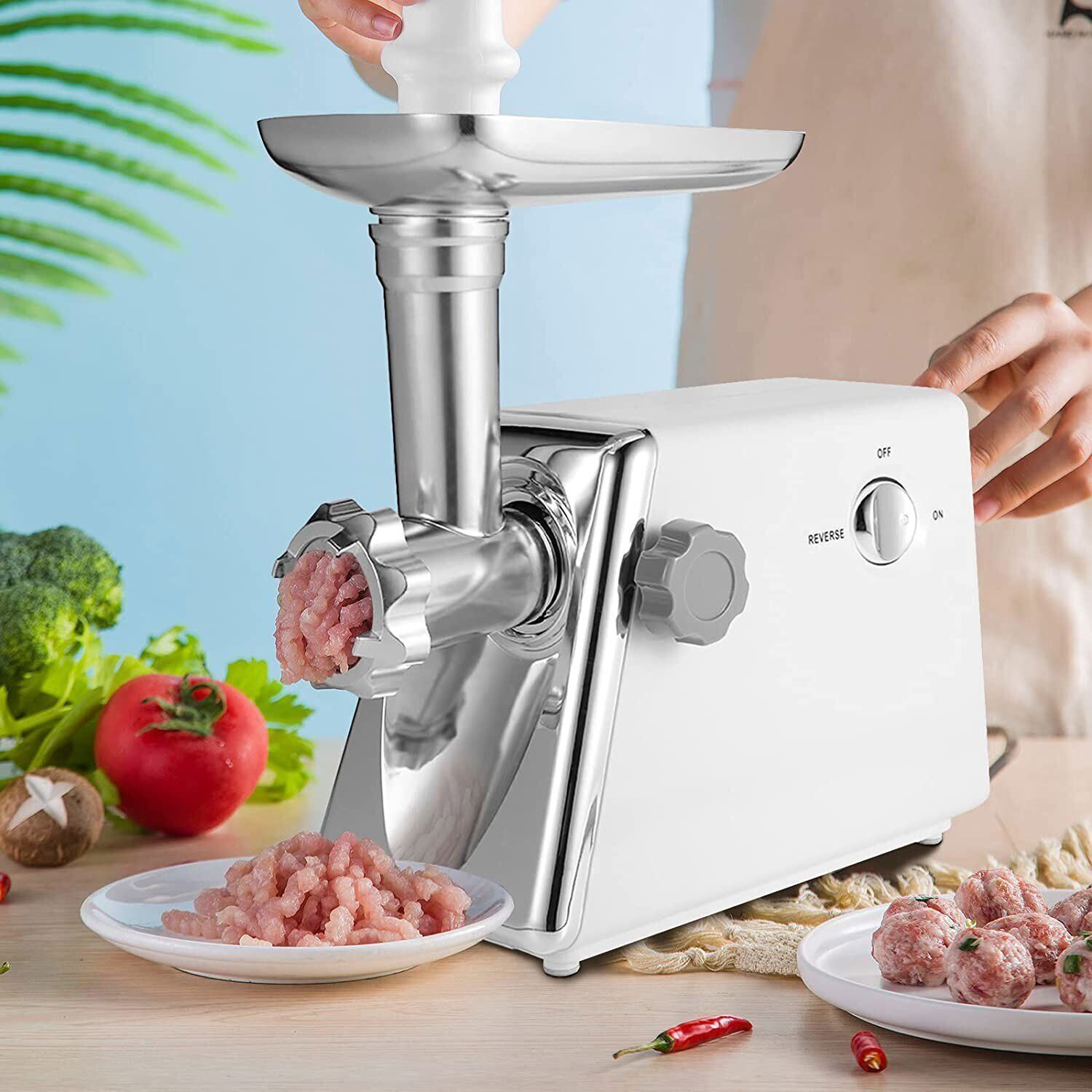 Great Choice Products Electric Meat Grinder Meat Mincer Food Grinder Sausage & Kubbe Kit