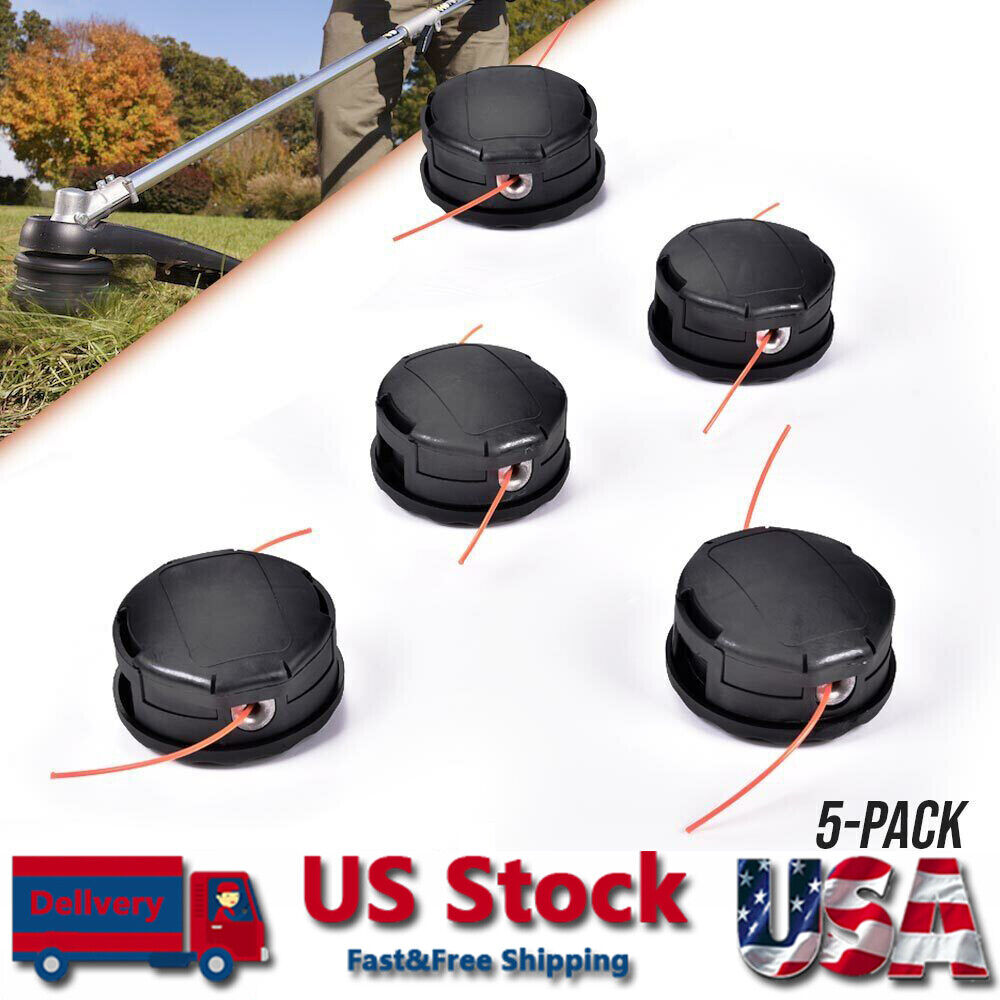Great Choice Products 5Pack String Trimmer Head For Echo Speed Feed 400 Bump Srm230 Srm-225 Srm-2620