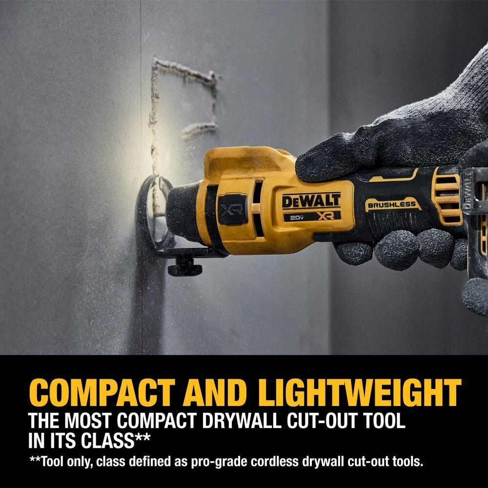 DeWalt DCE555B 20V MAX XR Brushless Drywall Cut Out Tool - Bare Tool