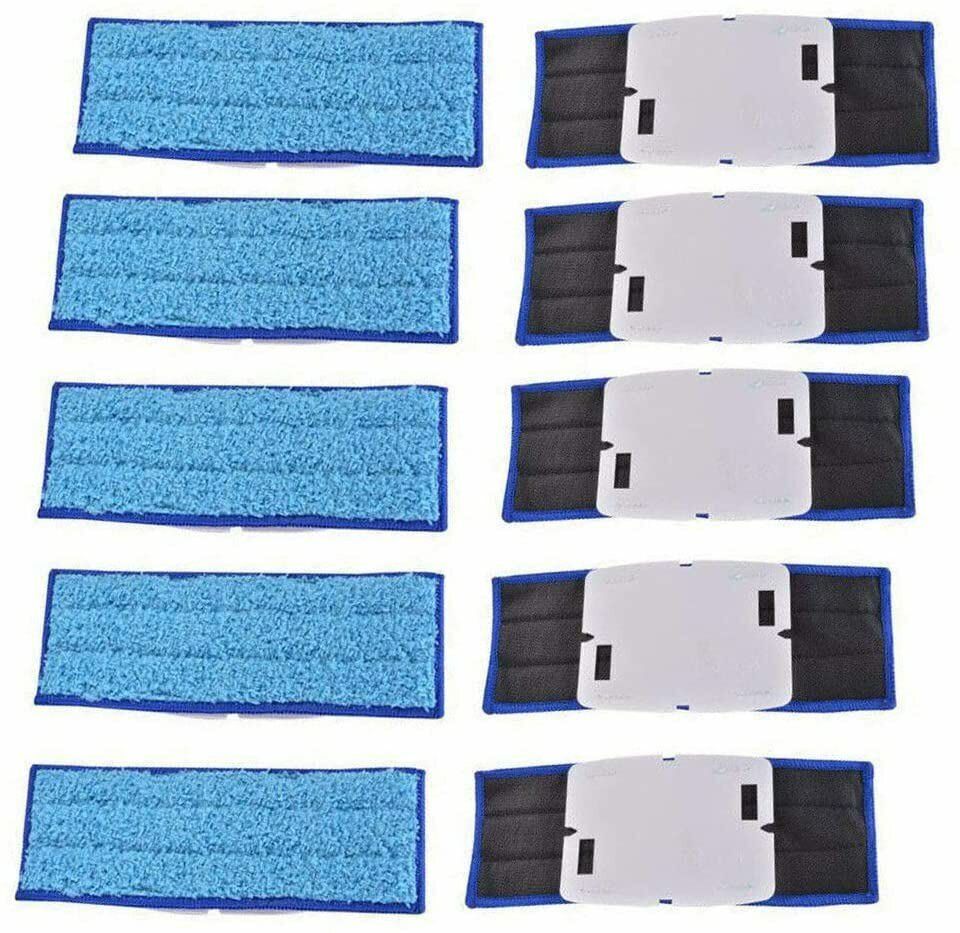 Great Choice Products 10X Reusable Wet Mopping Mop Pad Floor Sweeper For Irobot Braava Jet 240 Hs1034