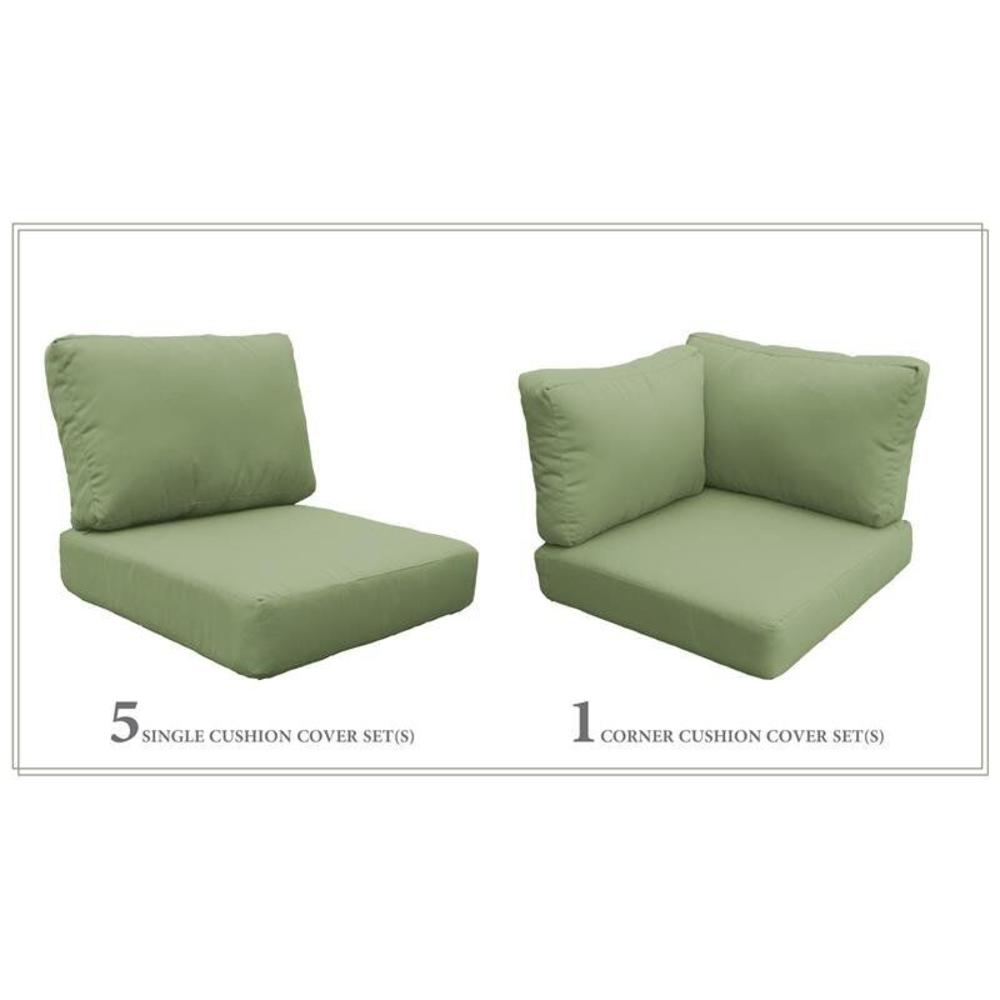 Great Choice Products High Back Cushion Set For Florence-09B In Cilantro