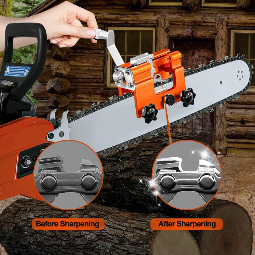 Great Choice Products Chainsaw Chain Sharpening Jigs Sharpening Kit For Most Chain Saw Electric Saw