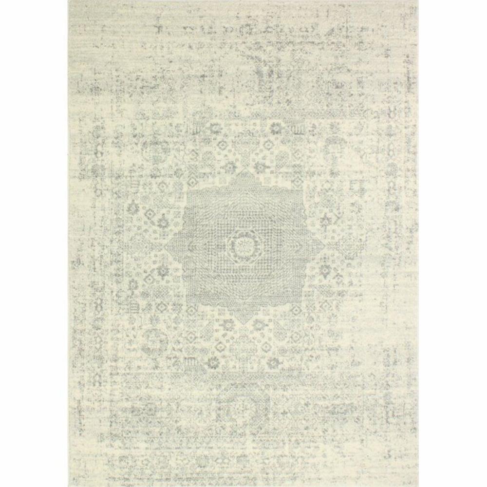 Great Choice Products Bashian Everek Fanny 5' X 7'6" Area Rug In Ivory And Silver