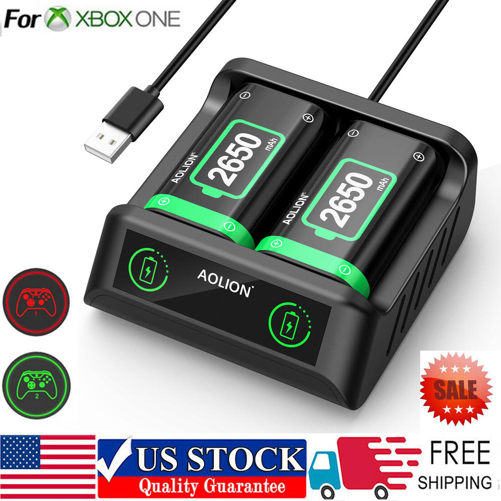 Great Choice Products Controller Charging Dock Stand For Xbox One Series X S Rechargeable Battery Pack