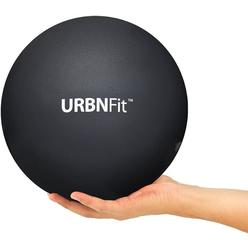 URBNFit Small Exercise Ball - 9-inch Mini Pilates Ball with Fitness Guide for Yoga, Barre, Physical Therapy, Stretching & Core Stability