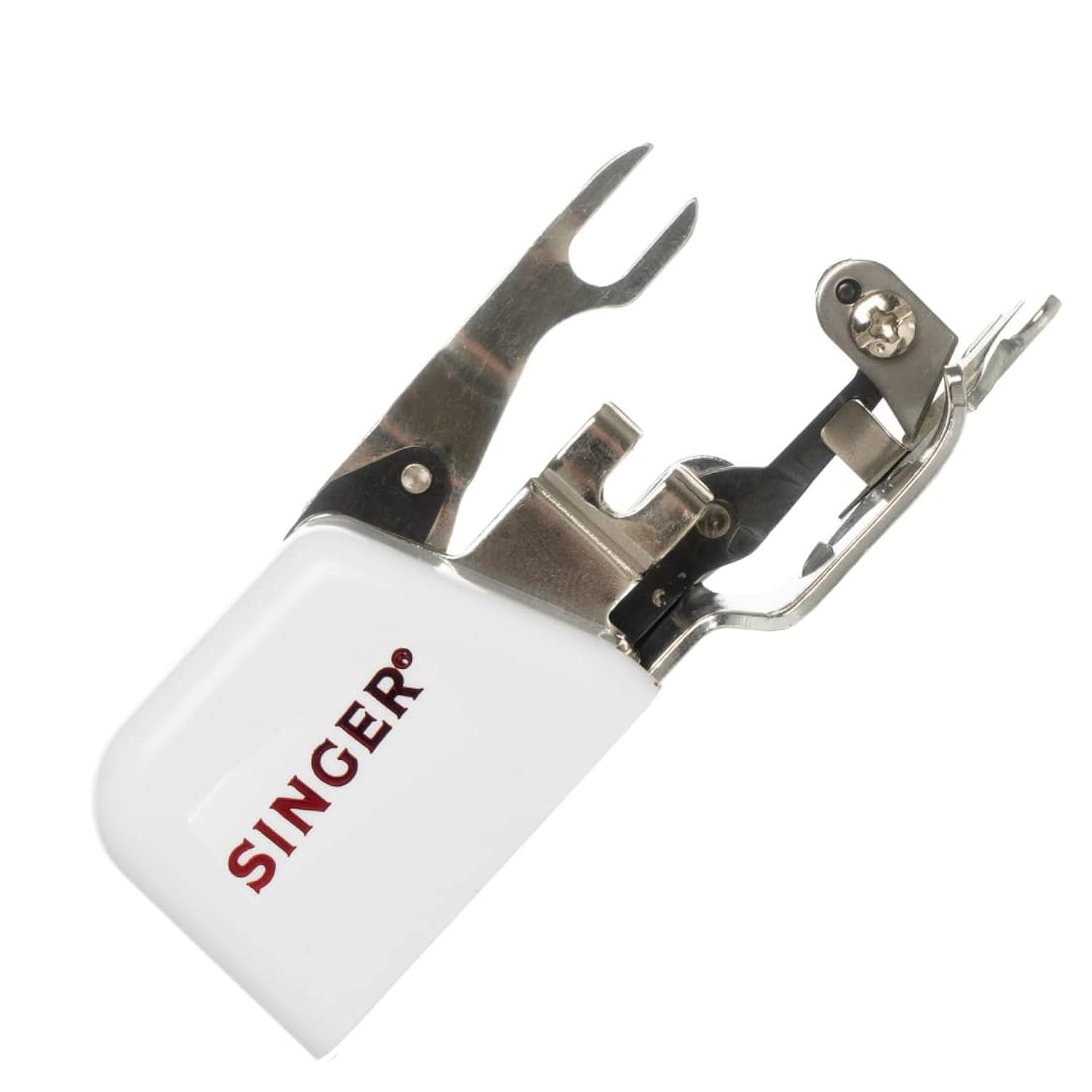 SINGER | Side Cutter Attachment Presser Foot, Simutaneously Trims & Hems Edges, Zig-Zag or Overstitch - Sewing Made Easy