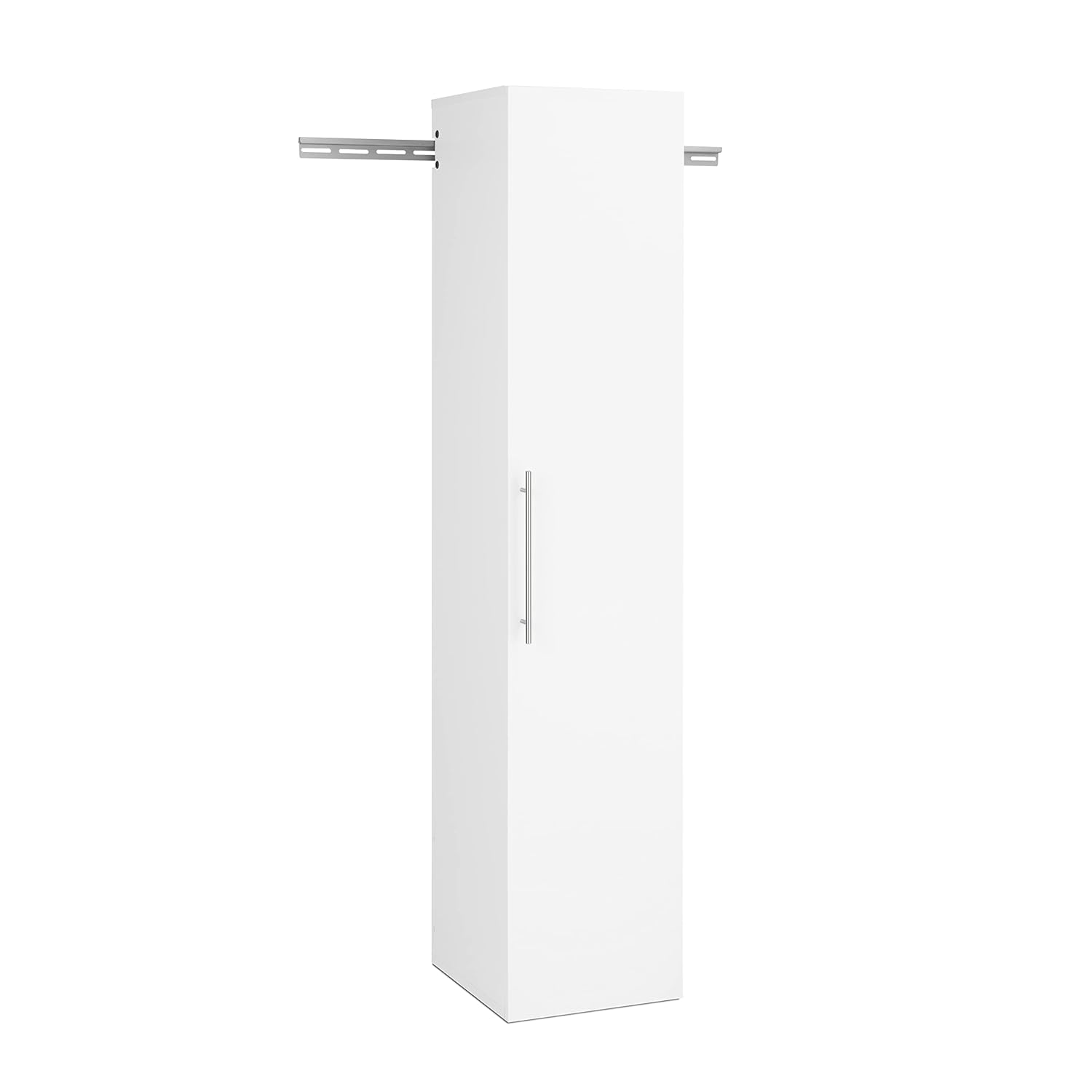 Great Choice Products Hangups 15 In Narrow Garage Storage Cabinet, W X 72" H X 16" D, White