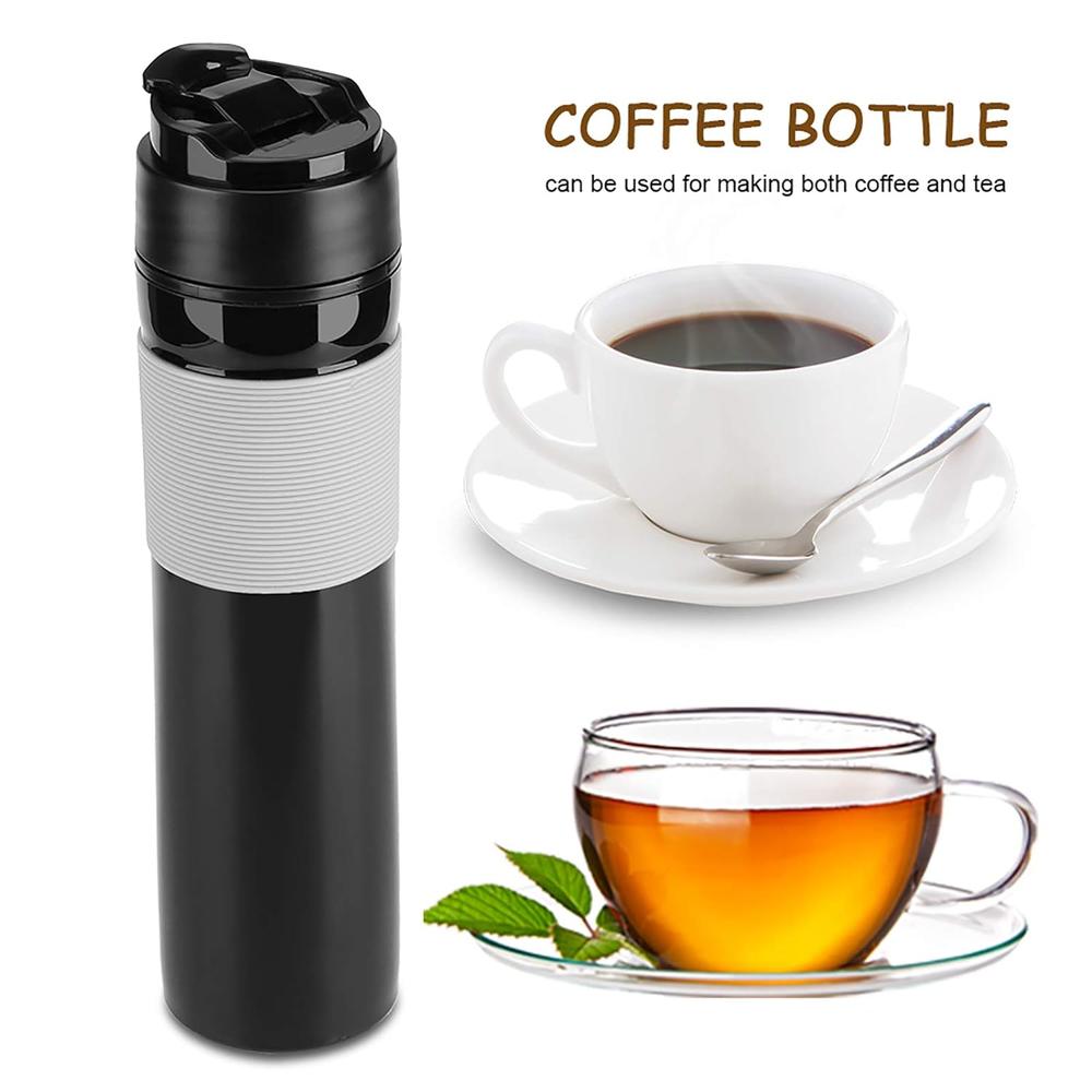 Great Choice Products Portable Mini Espresso Maker Hand Held Pressure Caffe Espresso Machine Compact Manual Coffee Maker For Home Office Travel …