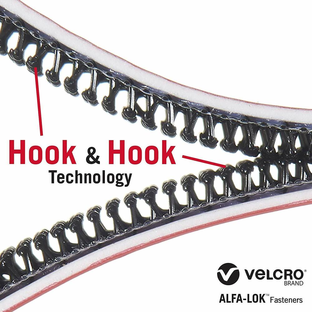 Alpha Loop Fastener Great Choice Products Velcro Brand Alfa-Lok Heavy Duty Fasteners, 1In ...
