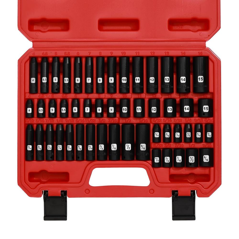 Sunex 3342 42pc 3/8 Dr. Shallow & Deep SAE & Metric Master Impact Socket Set | UK Sunex 3342 42pc 3/8 Dr. Shallow & Deep SAE & Metric Master Impact Socket Set | UK