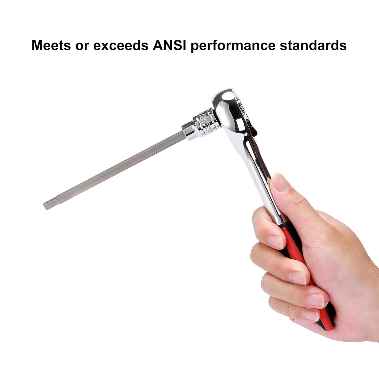 GEARWRENCH 7 Pc. 3/8 In. Drive Long Ball End Hex Bit SAE Socket Set - Foto 6