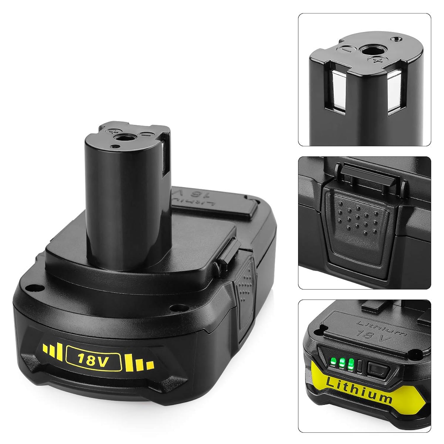 Amazon Black And Decker 18 Volt Rechargeable Battery Black Decker