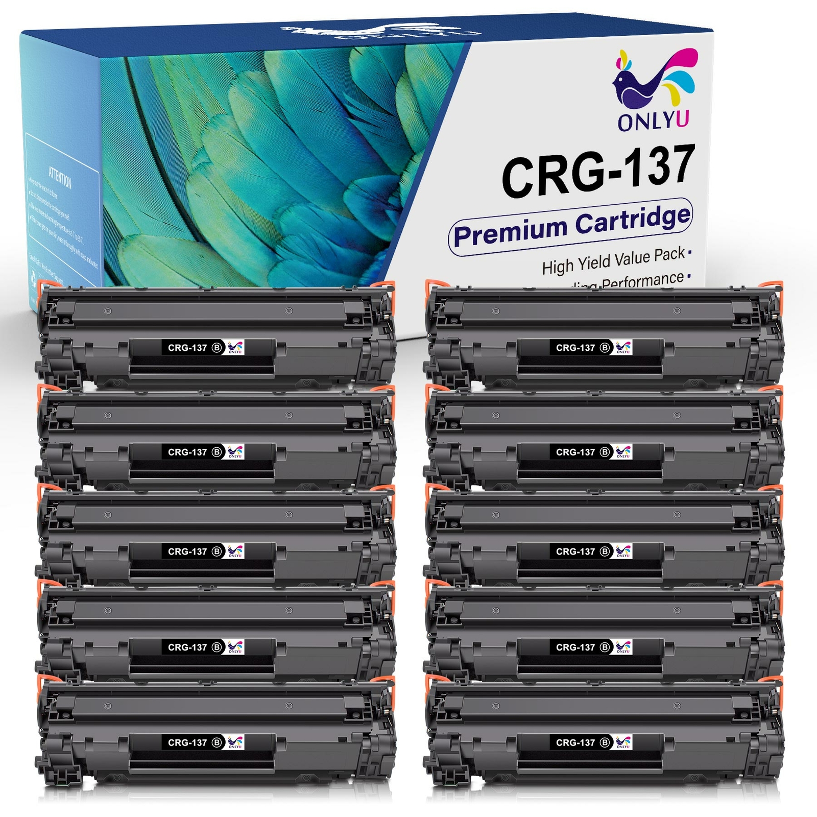 Toner Per MF242dw D570 2 Toner Compatibili CRG 137 Per Canon - Per Stampanti MF232w, MF216n, MF242dw, D570, 2400 Pagine 2 Toner Canon 137 Compatibili - Foto 2