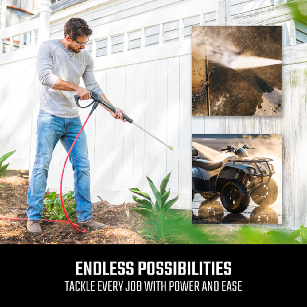 Craftsman 3100 PSI Gas Pressure Washer 2.4 GPM Cold Water Power Washer ...