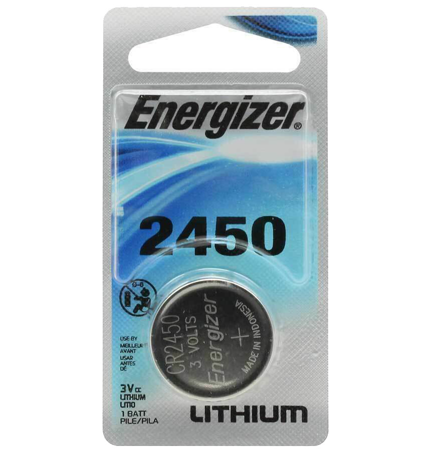 Ecr2450bp 12 Pcs Energizer Cr2450 Ecr2450 Cr 2450 3v Lithium Watch Electronics Battery