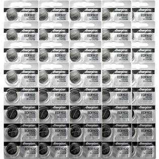 100 Pcs Energizer Cr 1632 Ecr1632 1632 Br1632 Cr1632 3v Lithium Coin Battery