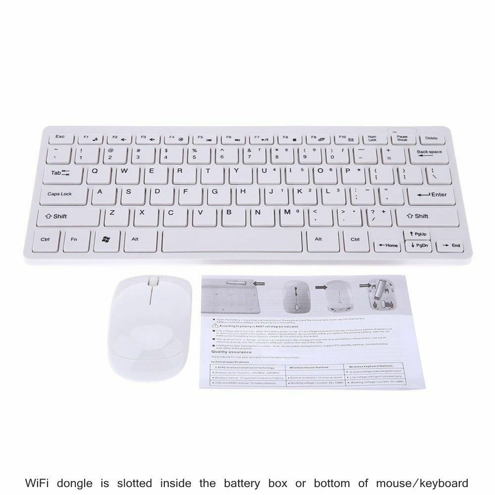 Maxzom D20 485851000222873 Wireless Mini Keyboard Amp Mouse For