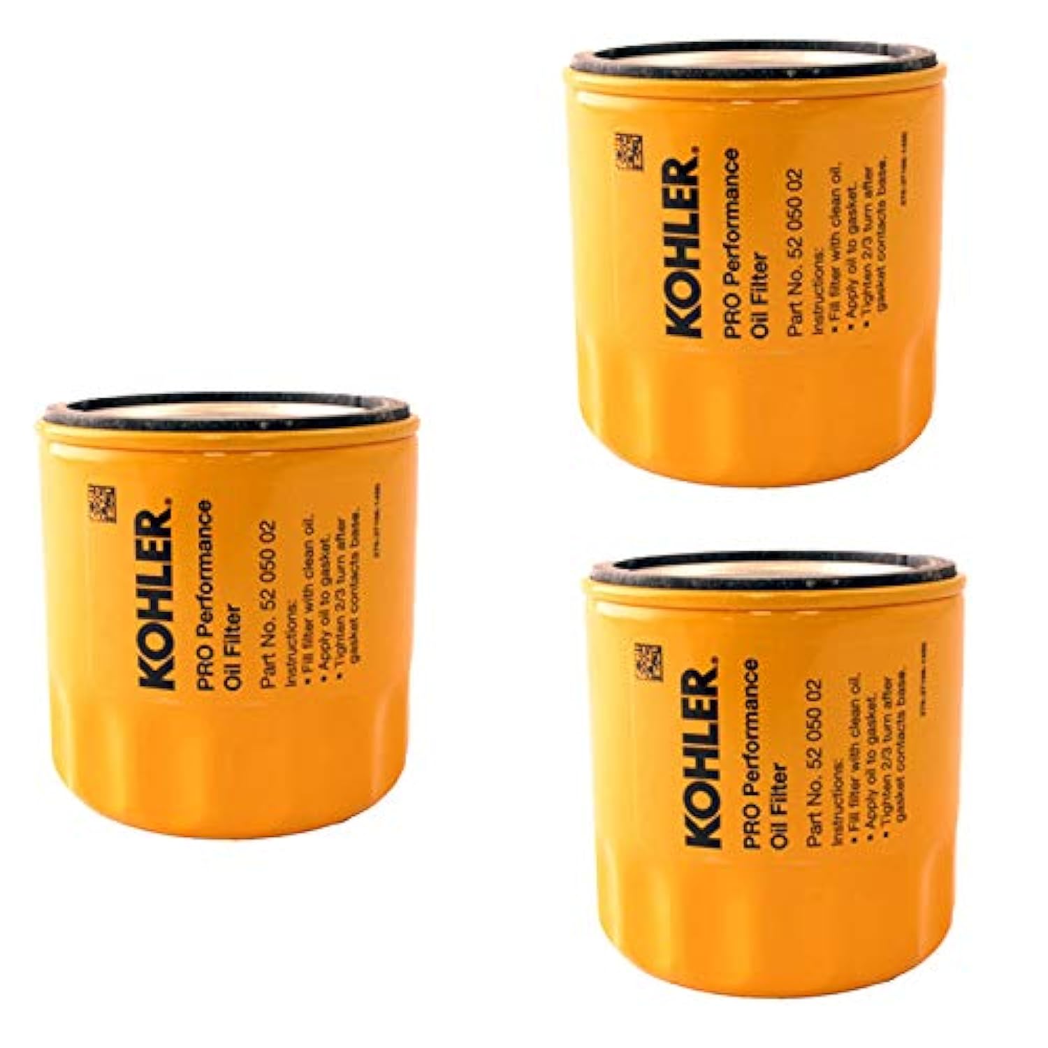 GCP Products 52 050 02-S Engine Oil Filter Extra Capacity For Ch11 - Ch15, Cv11 - Cv22, M18 - M20, Mv16 - Mv20 And K582 (Pack