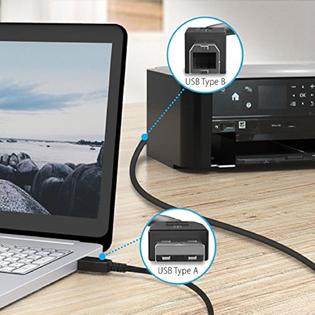 Pwron 1801 032200625 PwrON 6ft USB PC Cable Cord for Elmo   Pwron 1801 032200625 PwrON 6ft USB PC Cable Cord for Elmo