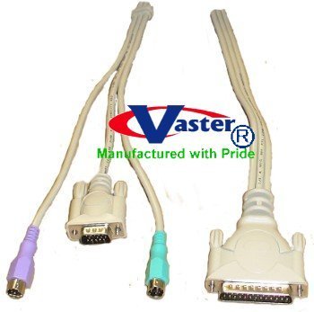 Vastercable Plnsw 00 B06xg 1 Superecable 15081 6 Ft Rose Kvm Auto Device Cable Set Cab Cx0606c10