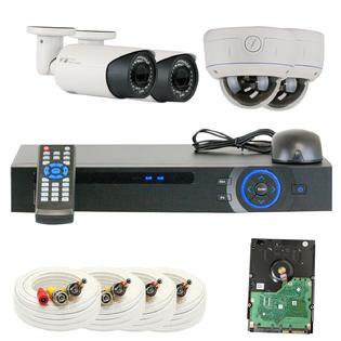 GW Security VD4CHC13 4 CH HDCVI DVR 4 x 1/2.8 Inches 2.0 MP HDCVI