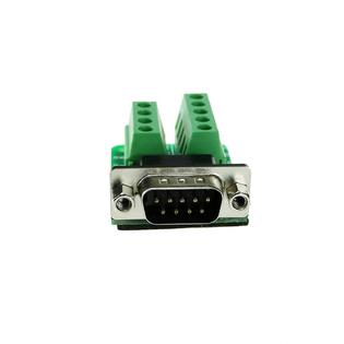 Twinkle Bay Db9 Male Connector Breakout Board Rs232 Serial To Dsub Terminal Block Connector Signal Module 3 Pack