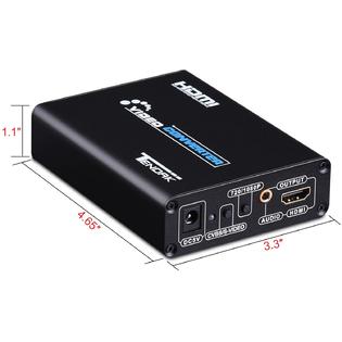 3rca av tendak cvbs converter composite 720p hdmi adapter 1080p cable audio support zoom