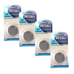 Pkcell Xfh94 00 B07mq 1 Cr2430 Ecr2430 3v 2430 Button Coin Cell Battery 4pcs