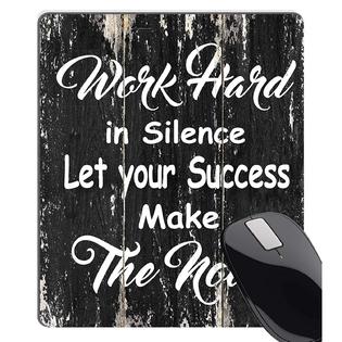 Wknoon Rustic Old Wood Positive Quote Mouse Pad Work Hard Wknoon Rustic Old Wood Positive Quote Mouse Pad Work Hard