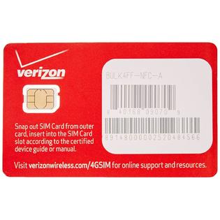 4334976344 Verizon Nano Sized SIM Card 4G LTE, 4FF NFC - Samsug Galaxy ...
