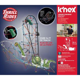 K'nex KNEX Thrill Rides-Krakens Revenge Roller Coaster Building Set ...