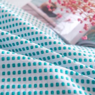 Lausonhouse Cotton Duvet Cover Set, 100% Cotton Yarn Dyed Woven Stripe Bedding Set - King Lausonhouse Cotton Duvet Cover Set, 100% Cotton Yarn Dyed Woven Stripe Bedding Set - King