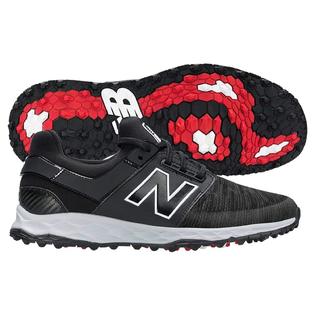 New Balance Mens Fresh Foam LinksSL Golf Shoes, Black, 7, D