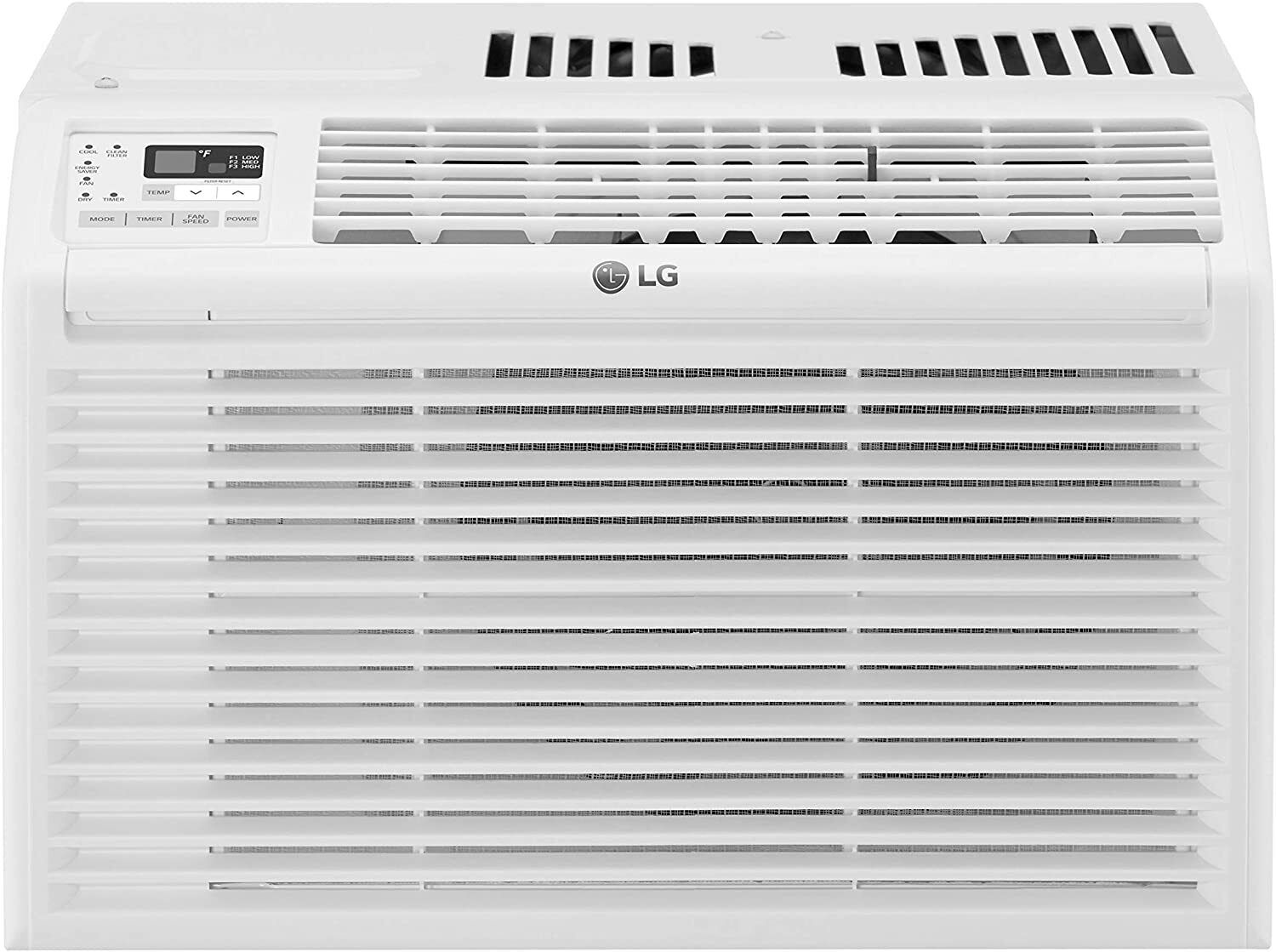 LG 6000 BTU 115V Window Air Conditioner with Remote Control - White