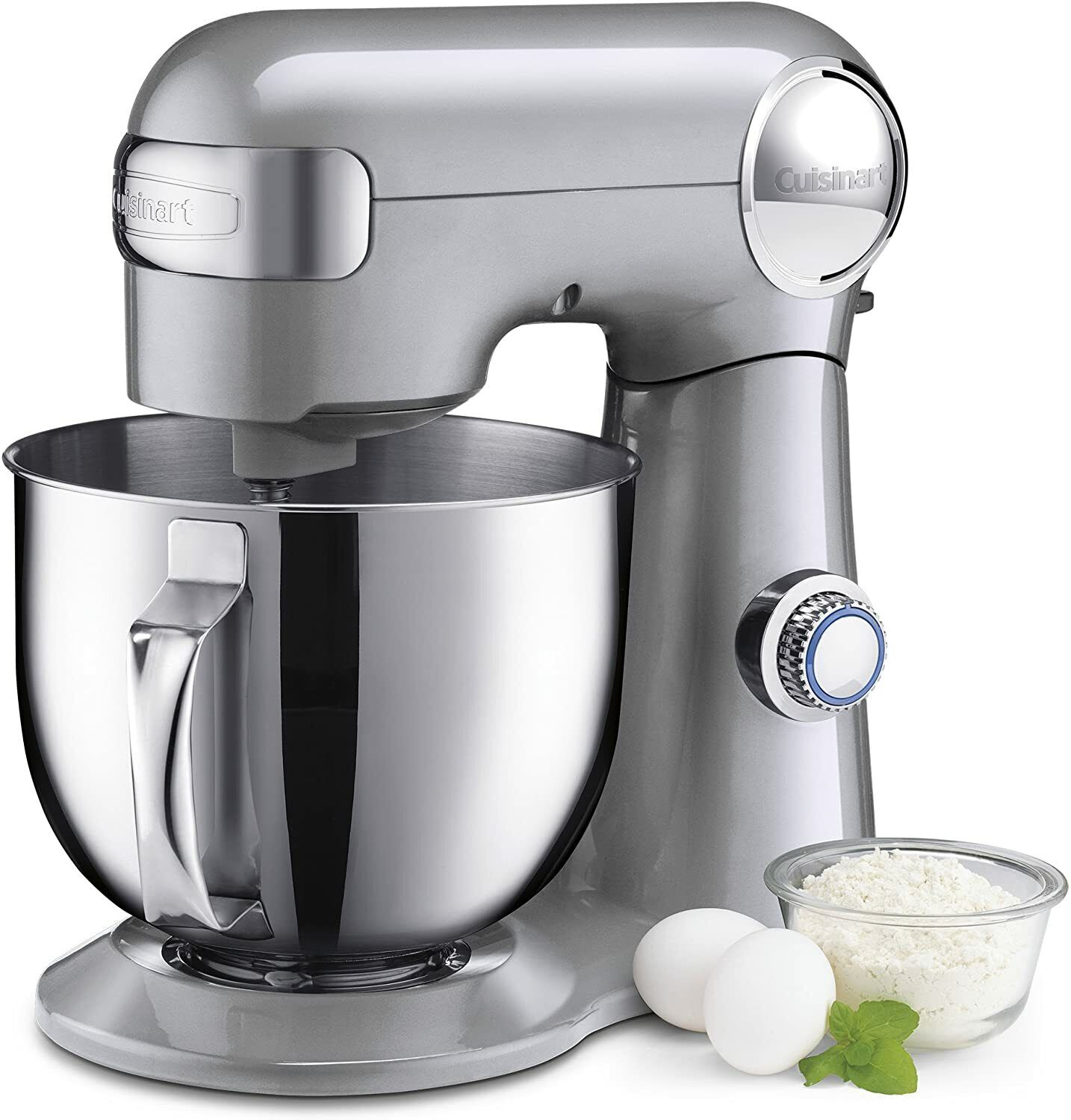 Cuisinart Precision Master 5.5-Quart 12-Speed Stand Mixer - Silver Lining