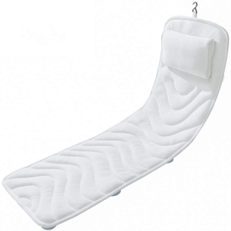 GCP Products Full Body Bath Pillow, Upgraded Non-Slip Bath Cushion For Tub, Spa Bathtub Pillo