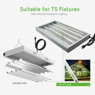 Does Not Apply 6f4 416510000153880 Vivosun 4ft 46in 54w 6500k T5 Ho Fluorescent S Cool White Grow Light Bulbs P Cool White Grow Light Bulbs P, Vivosun 6500k 4ft T5 Ho Fluorescent Grow Light Fixture