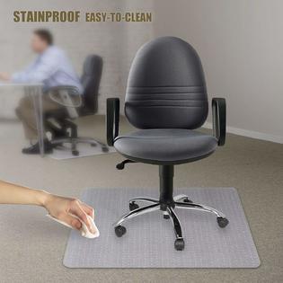 Kuyal Office Chair Mat For Carpets Transparent Thick And Sturdy Highly Premium Quality Floor Mats For Low Standard And No Pi