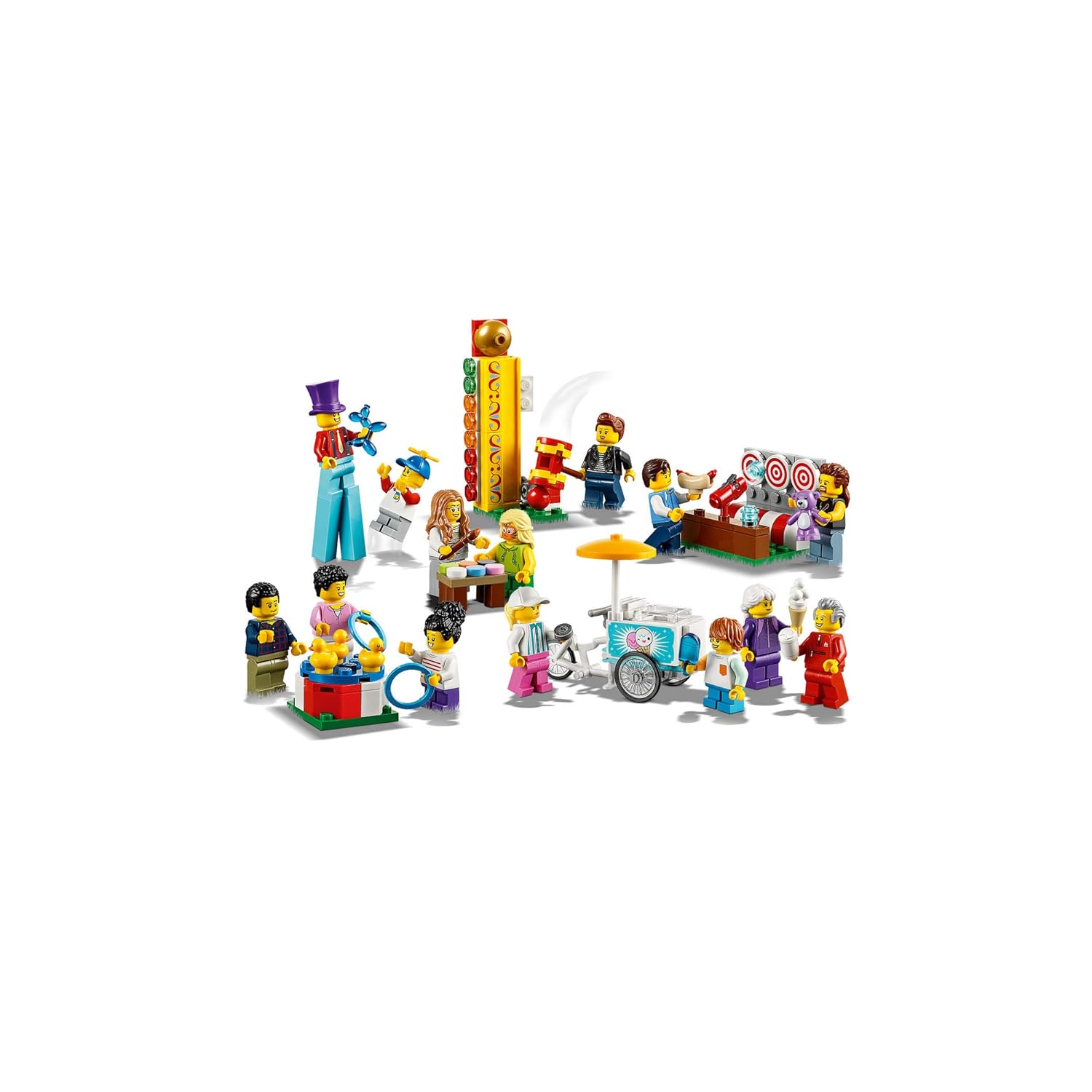 Take away according to Interruption LEGO City People Pack – Fun Fair 60234 Building Kit (183 Pieces)