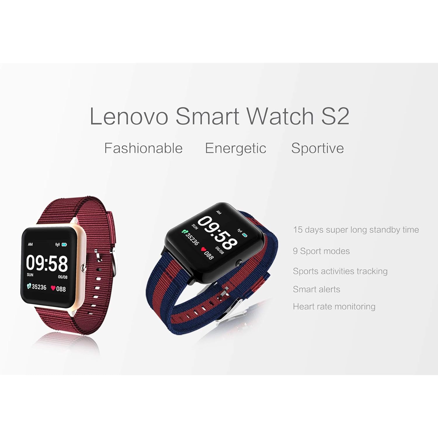 Latest lenovo smart watch clearance