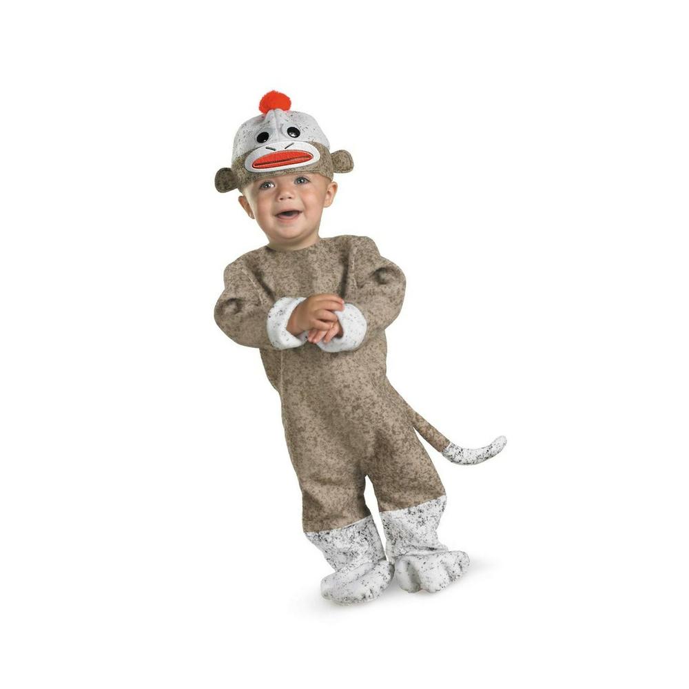 Disguise Inc All New Sock Monkey Baby Costume Brown Disguise Inc All New Sock Monkey Baby Costume Brown