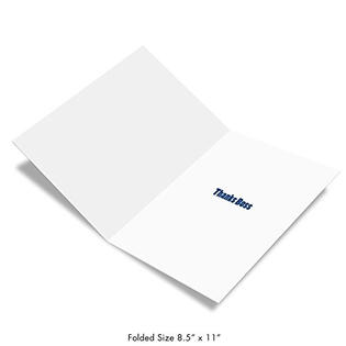 Nobleworks Big Cheese X Large Boss Thank You Card With Envelope 8 5 X 11 Inch