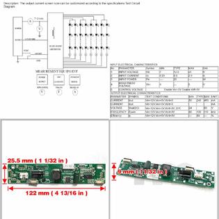 Generic Cb9 207837000154290 10pin Led Backlight Lcd Inverter Constant Current Driver Board For Lq185k1lgn1